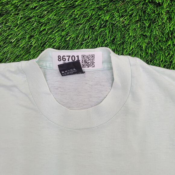 Vintage 80s University-of California Shirt Medium 19x27 Blue - Picture 11 of 16